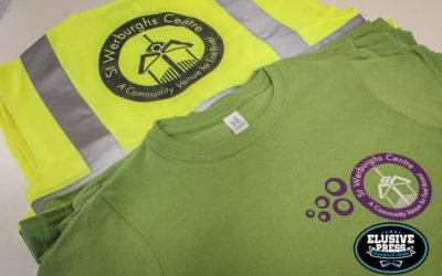 St.Werburgs Community Center, T-Shirts And High Vis Vests