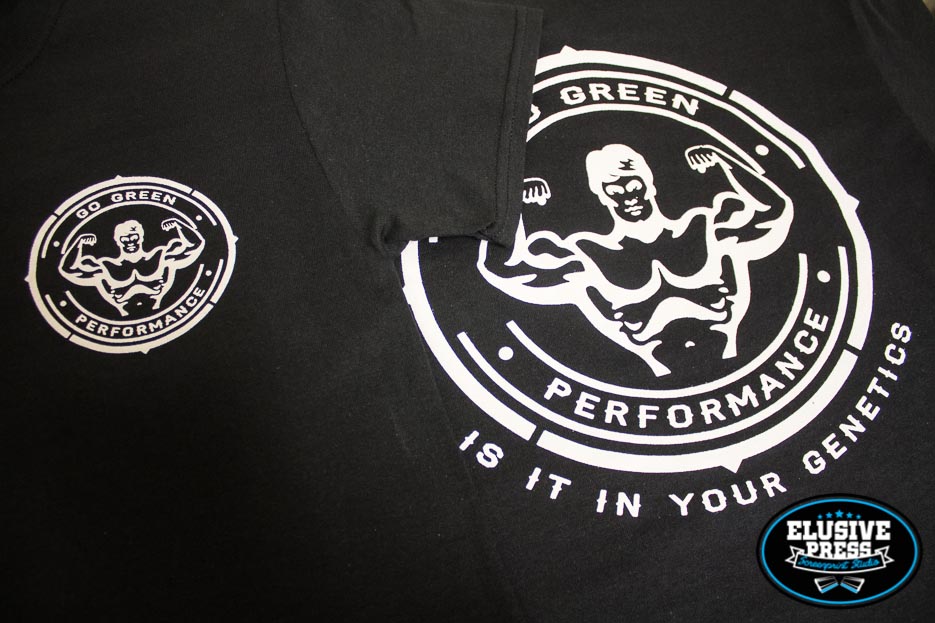 Go Green Performance t-shirts