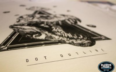 T-shirt Printing for Creative Duo ‘Dot Outline’