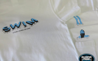 Custom Pocket T-Shirt Printing For Cafe/Bar Staff Uniform.